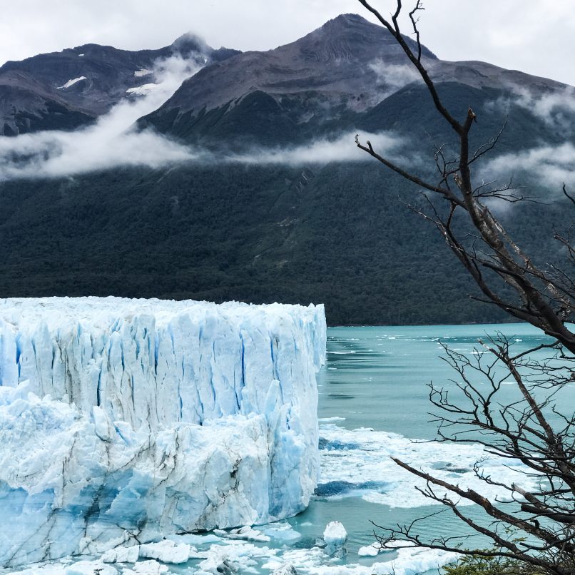 The Perito Moreno glacier in Argentinian Patagonia